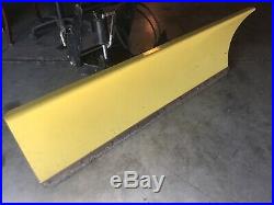 JOHN DEERE 54 Front Hydraulic Lift Angle Blade Snow Plow 425 445 455 quick tach