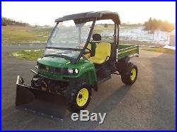 JOHN DEERE 620i GATOR 4X4 WithHYDRAULIC SNOW PLOW ONLY 59 ORIGINAL HOURS EX COND