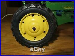 JOHN DEERE 730 ARGENTINA MODEL TRACTOR SCALE 1/16 With PLOW AND FIRESTONE TIRES