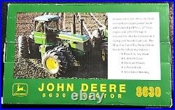 JOHN DEERE 8630 TRACTOR PLOW CITY FARM TOY SHOW 2007 1/32 scale NIB AGE 14+