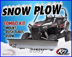 JOHN DEERE GATOR HPX 2004-2015 KFI UTV 60 Snow Plow Combo Kit