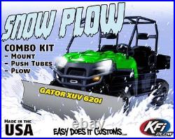JOHN DEERE GATOR XUV 620i ALL KFI UTV 72 Snow Plow Combo Kit