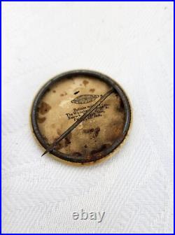 JOHN DEERE Inventor Of The Steel Plow Pinback Button Pin 1896 RARE VERSION JOHN DEERE Inventor Of The Steel Plow Pinback Button Pin 1896 RARE VERSION