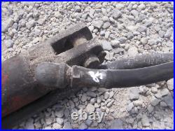 Jd AC IH Tractor plow disk implement hydraulic lift cylinder with pin & hoses Jd AC IH Tractor plow disk implement hydraulic lift cylinder with pin & hoses