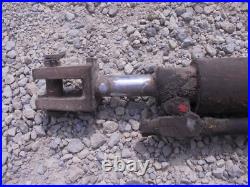 Jd AC IH Tractor plow disk implement hydraulic lift cylinder with pin & hoses Jd AC IH Tractor plow disk implement hydraulic lift cylinder with pin & hoses