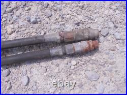 Jd AC IH Tractor plow disk implement hydraulic lift cylinder with pin & hoses Jd AC IH Tractor plow disk implement hydraulic lift cylinder with pin & hoses