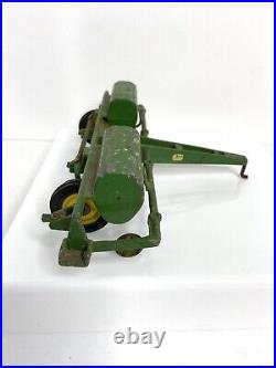 John Deer Antique Metal Toy Plow Green