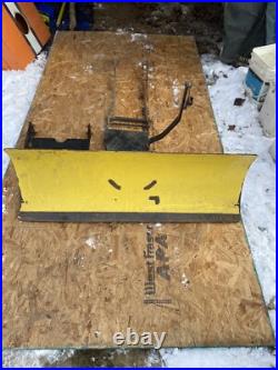 John Deer Lt155 42 Complete Plow With Mounting Bracket John Deer Lt155 42 Complete Plow With Mounting Bracket