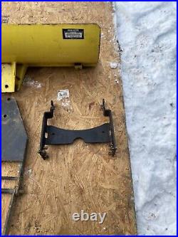 John Deer Lt155 42 Complete Plow With Mounting Bracket John Deer Lt155 42 Complete Plow With Mounting Bracket