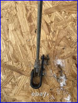John Deer Lt155 42 Complete Plow With Mounting Bracket John Deer Lt155 42 Complete Plow With Mounting Bracket
