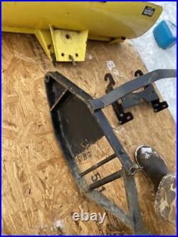 John Deer Lt155 42 Complete Plow With Mounting Bracket John Deer Lt155 42 Complete Plow With Mounting Bracket