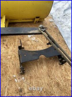 John Deer Lt155 42 Complete Plow With Mounting Bracket John Deer Lt155 42 Complete Plow With Mounting Bracket