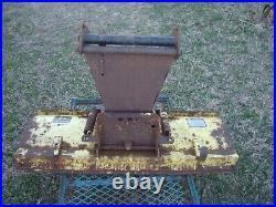 John Deere 110 Tractor Attachment 42 Front Snow Blade Snow Plow Use or Restore