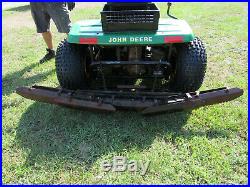 John Deere 1200A Sand Trap Rake Front Plow Infield Groomer Center Scarifier