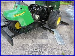 John Deere 1200A Sand Trap Rake Front Plow Infield Groomer Scarifier 635 hrs