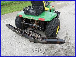 John Deere 1200A Sand Trap Rake Front Plow Infield Groomer center cultivator