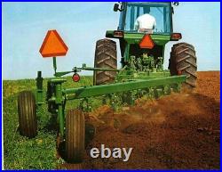 John Deere 1350 1450 2350 2450 moldboard plow gauge wheel axle-hub-mounting brkt