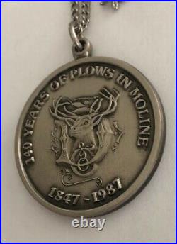 John Deere 140 Years of Plow In Moline 1987 Medallion Serial # 1237 A37