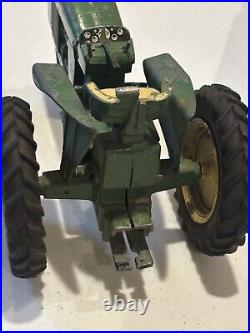 John Deere 1970s ERTL Tractor Plow Cart -4 Pieces Vintage USA Cast iron