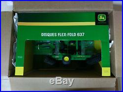 John Deere 1/16 ERTL Flex-Fold 637 Disc Plow Model