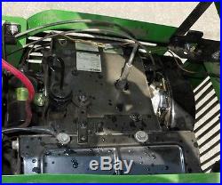John Deere 210 Garden Tractor 38 Riding Mower w Plow Parts or Repair
