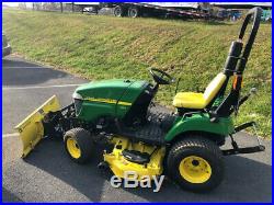 John Deere 2305 Amazing Barn Find! 4X4 Plow Mower Tractor with Only 2 Hours