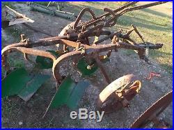 John Deere 2 Bottom Antique Tractor Plow FOR farmall Allis drag trailer