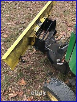 John Deere 316 317 318 322 330 332 54in Quich Hitch Style Snow Plow Snow Blade