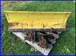 John Deere 316 54 Snow Plow Assy withTire Chains & Hydraulic Lift 318 317 Blade