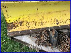 John Deere 316 54 Snow Plow Assy withTire Chains & Hydraulic Lift 318 317 Blade