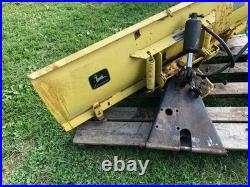John Deere 316 54 Snow Plow Assy withTire Chains & Hydraulic Lift 318 317 Blade