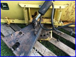 John Deere 316 54 Snow Plow Assy withTire Chains & Hydraulic Lift 318 317 Blade