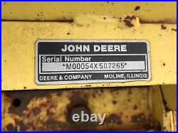 John Deere 316 54 Snow Plow Blade, Tire Chains, & Weights 317 318 322 330 332