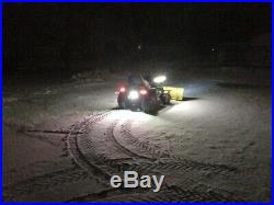 John Deere 318 Garden Tractor With Snowithdirt Plow And Snowblower