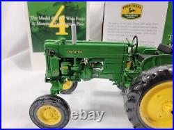 John Deere 40T Tractor with Wide Front & Mounted Two-Bottom Plow ERTL Scale 116