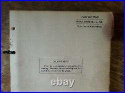 John Deere 40 Plow Bottom Parts Catalog Manual Book Original PC-158