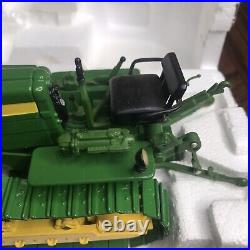 John Deere 420 Crawler 116 Vintage 1998 ERTL PLOW CITY TOY FARM SHOW