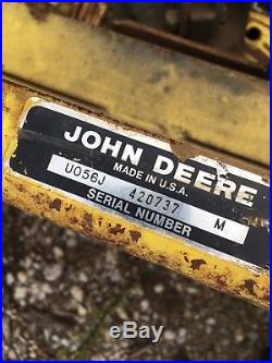 John Deere 420 Plow Blade