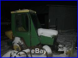 John Deere 420 With Snow Plow
