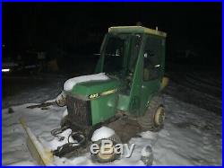 John Deere 420 With Snow Plow