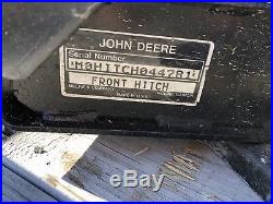 John Deere 425 445 455 Snow Plow Blade 54 Quick Hitch