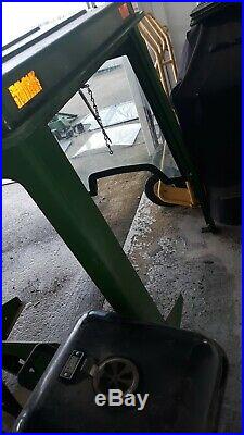 John Deere 425 445 455 Tractor Mower Cab Enclosure For Snow Blower / Plow