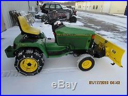 John Deere 425 AWS with Ploy Snow Plow 190 hours and 54 Deck