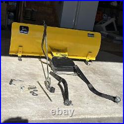 John Deere 42 Blade M02691X snow plow for LX and GT pull handle lift only