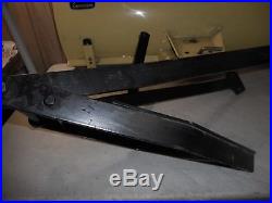 John Deere 42 Snow Blade with Plow Frame off of LX255 Product No. M04290X010984