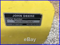 John Deere 42 Snow Plow used for lawn tractor