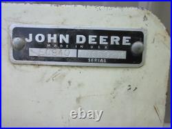 John Deere 42 in. Snow blade for lawn tractor
