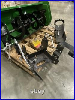 John Deere 44 in. Two-Stage Snow Blower Attachment, Tractors with 42 or 48 Deck John Deere 44 in. Two-Stage Snow Blower Attachment, Tractors with 42 or 48 Deck