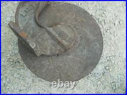 John Deere #44 plow rolling rollin cutter Lantz mounting bracket holder