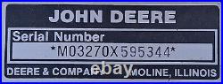 John Deere 46 Lawn Tractor Snow Plow Dozer Blade for 240 245 260 265 285